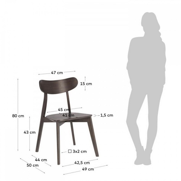 Стілець Safina – дерев'яний стілець для вашого інтер'єру