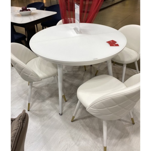 Стіл TM-175 d-110 см - сучасний розкладний стіл