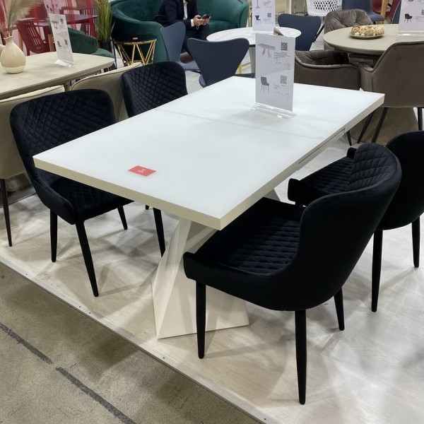 Стіл TML-545 145-175 см - стильний розкладний стіл для сучасної кухні