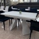 Стіл TML-545 145-175 см - стильний розкладний стіл для сучасної кухні