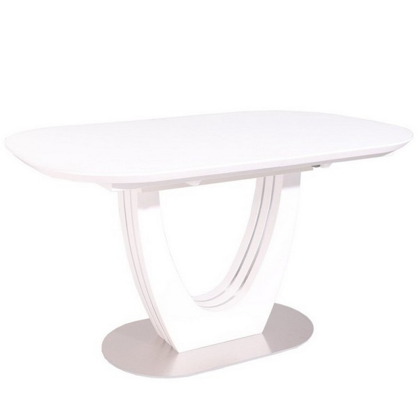 Кухонний стіл TML-765 140-180 см: Матовий, розкладний, сучасний стиль