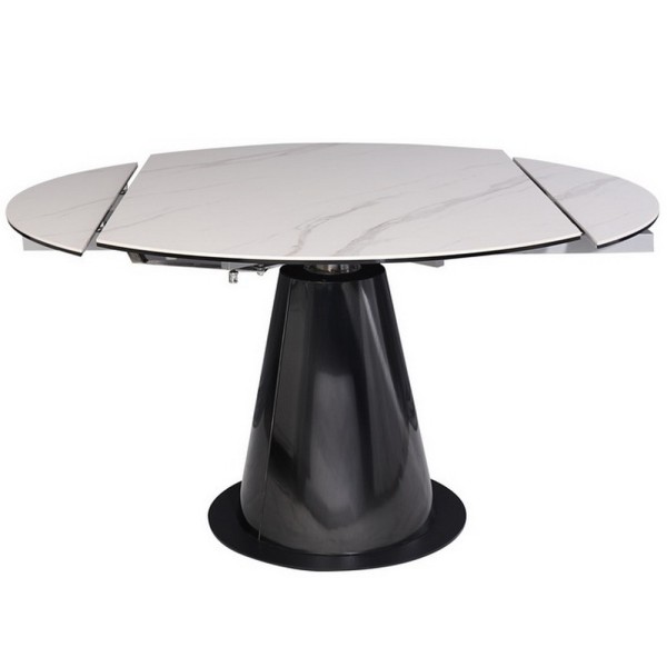 Стіл TML-830 d-135 см — стильний розкладний стіл для кухні