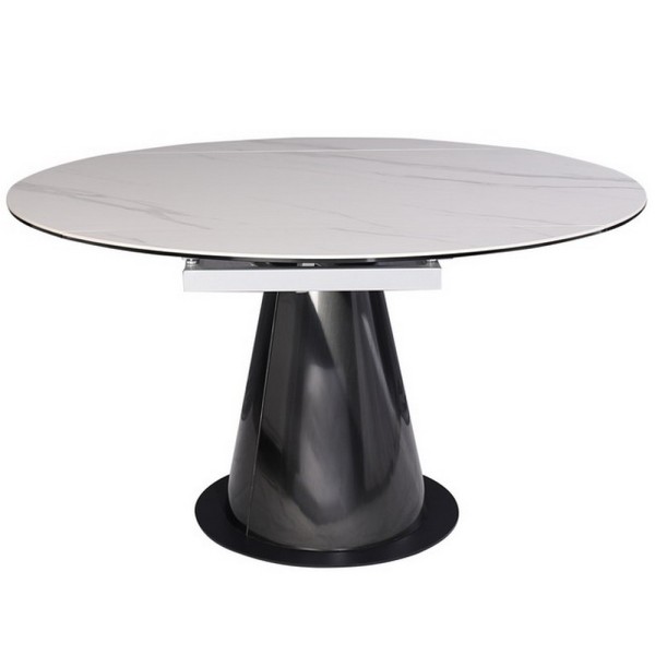 Стіл TML-830 d-135 см — стильний розкладний стіл для кухні