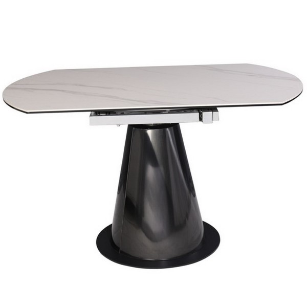 Стіл TML-830 d-135 см — стильний розкладний стіл для кухні