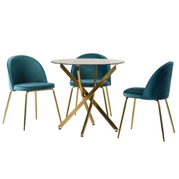 Стіл T-314 d-80 - круглий стіл для сучасної кухні