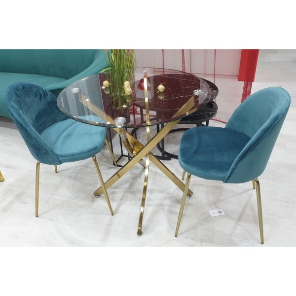 Стіл T-314 d-80 - круглий стіл для сучасної кухні