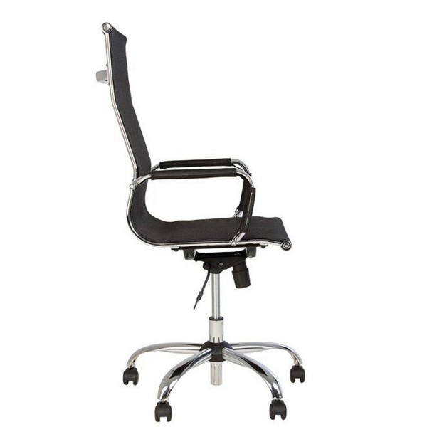 Крісло Slim HB NET CHR68 для офісу з хромованим металом