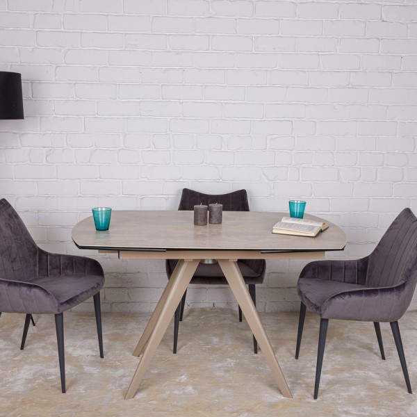 Стіл Coventry 130-200 см – Розкладний стіл для кухні