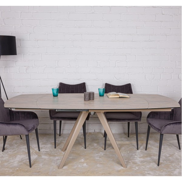 Стіл Coventry 130-200 см – Розкладний стіл для кухні