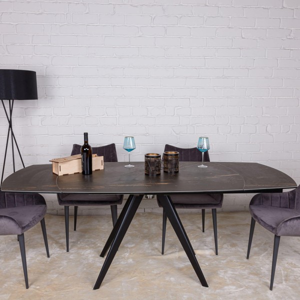 Стіл Coventry 130-200 см – Розкладний стіл для кухні