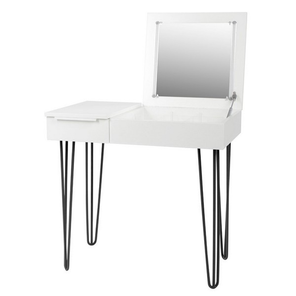 Стіл Desk MakeUp – Туалетний столик з дзеркалом і підсвіткою