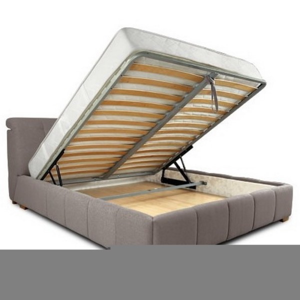 Ліжко Бенето – сучасне двоспальне ліжко з підйомним механізмом