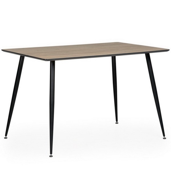 Стіл TM-45 80х120 см — стильний прямокутний стіл з металу і МДФ