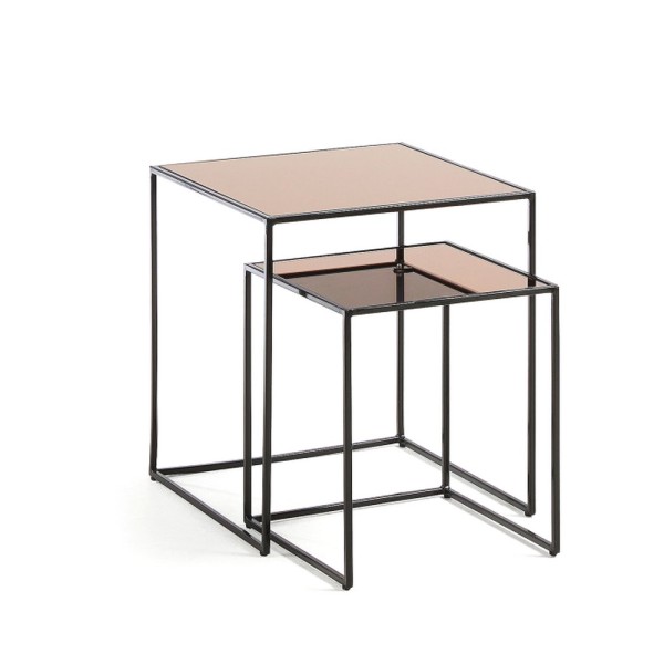 Набір з 2-х кавових столів Sute