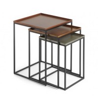 Набор из 3-х кофейный столов VERTIG F