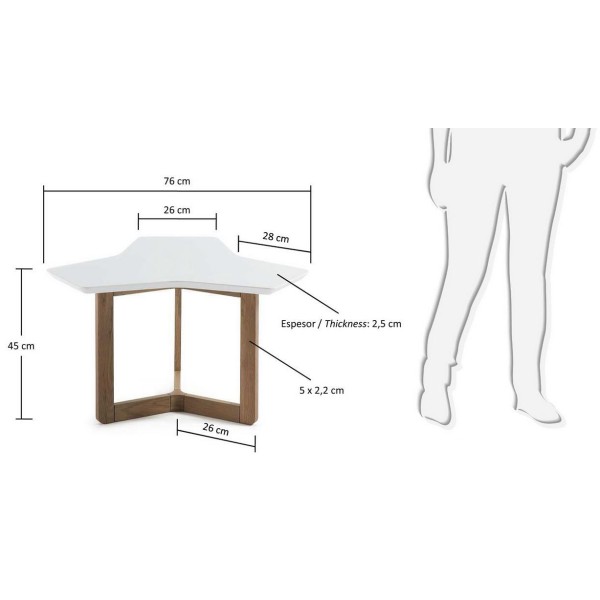 Кавовий стіл TRIANGLE – стиль і функціональність для вашої вітальні
