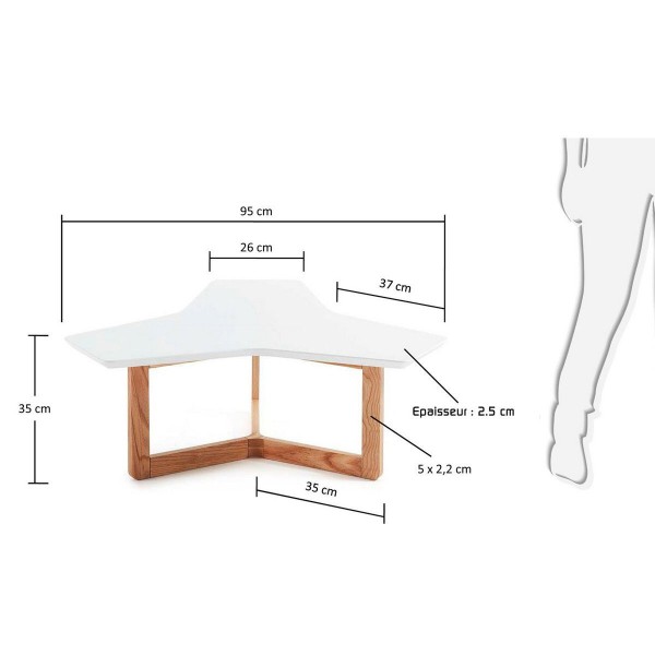 Кавовий стіл TRIANGLE – стиль і функціональність для вашої вітальні