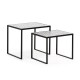 Набір з 2-х кавових столів TROPICA – стиль та комфорт