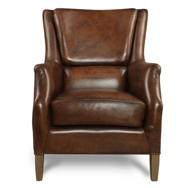 Крісло Коломбо (шкіра) – класика стилю та комфорту