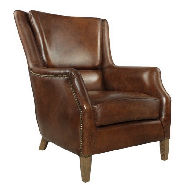 Крісло Коломбо (шкіра) – класика стилю та комфорту