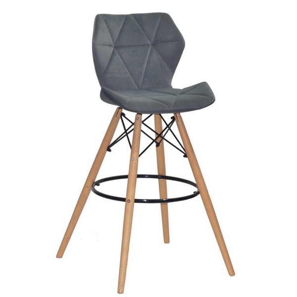 Барний стілець Milos - сучасний стиль для вашої кухні та кафе