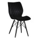 Стілець Kristian black – Стиль та комфорт для вашого інтер'єру