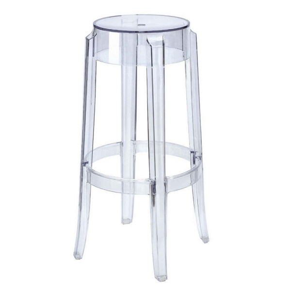 Барний табурет Heel (Хіл) H-75 з полікарбонату