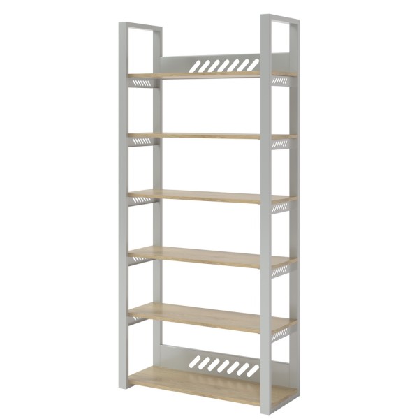 Стелаж Neo 6 – металевий стелаж в стилі лофт для офісу