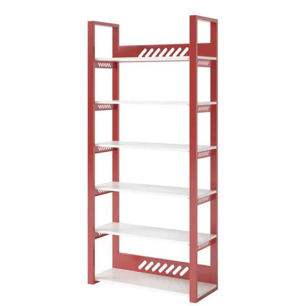 Стелаж Neo 6 – металевий стелаж в стилі лофт для офісу