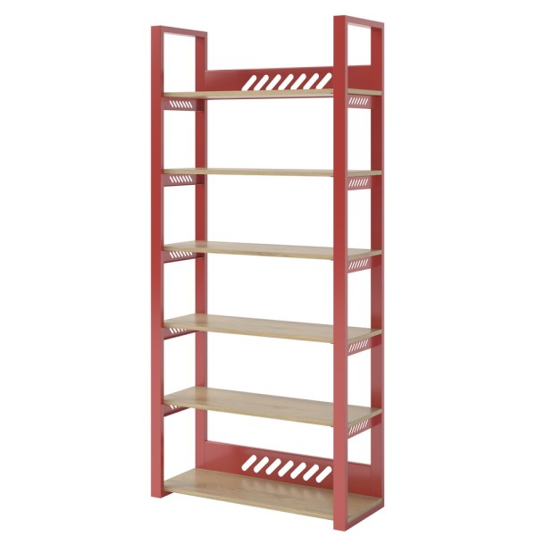 Стелаж Neo 6 – металевий стелаж в стилі лофт для офісу