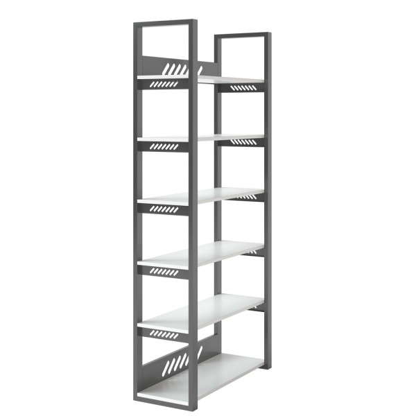 Стелаж Neo 6 – металевий стелаж в стилі лофт для офісу