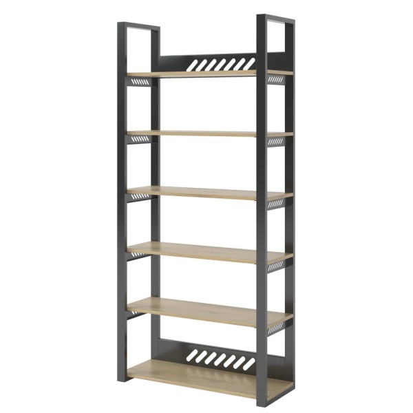 Стелаж Neo 6 – металевий стелаж в стилі лофт для офісу