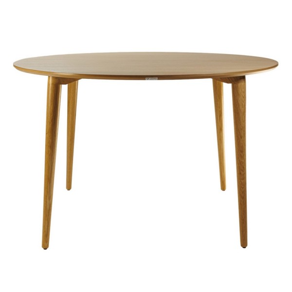 Стіл Dan круглий natural - ідеальний вибір для кухні та кафе