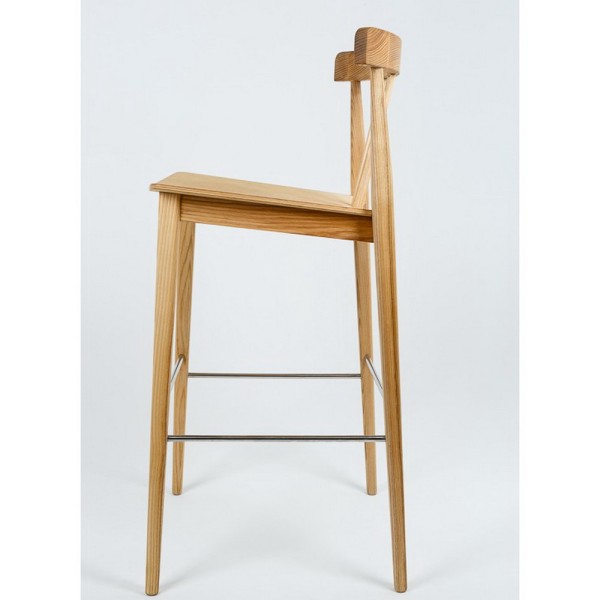 Барний стілець Wood – стильний дерев'яний стілець для вашого інтер'єру