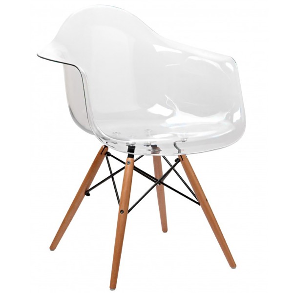 Крісло Прайз прозоре – Дизайнерська репліка для вашого інтер'єру