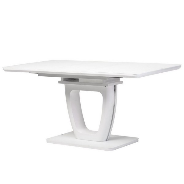 Стіл TML-560 120-160 см — сучасний кухонний стіл із подвійною опорою