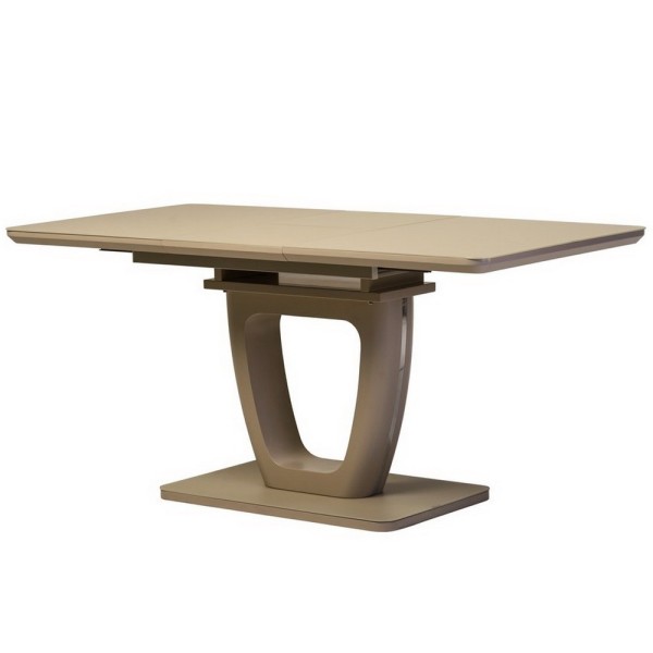 Стіл TML-560 120-160 см — сучасний кухонний стіл із подвійною опорою