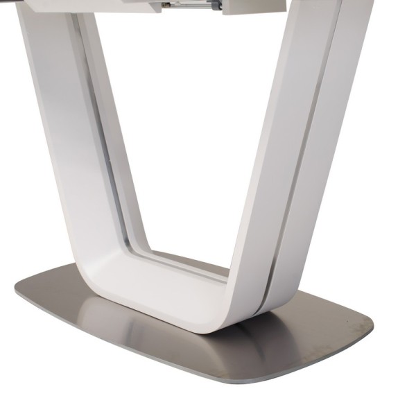 Стіл TML-770 матовий білий 160-200 см