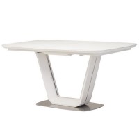Стол TML-770 матовый белый 160-200 см