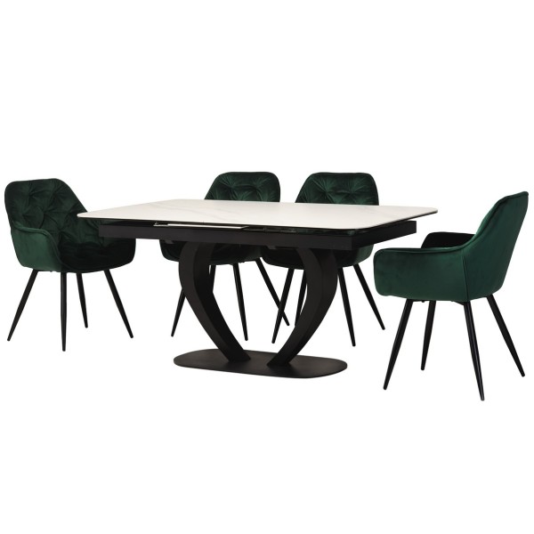 Стіл TML-815 160-200 см — Розкладний стіл для вашої кухні