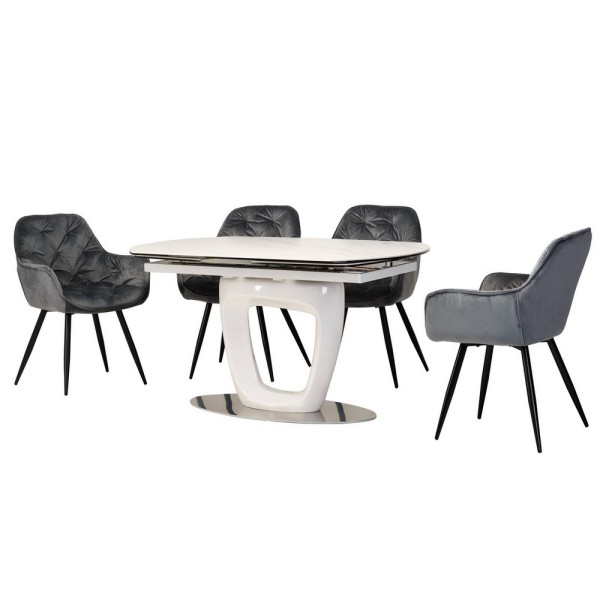 Стіл TML-825 140-200 см – Овальний стіл для вашої кухні