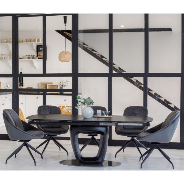 Стіл TML-825 140-200 см – Овальний стіл для вашої кухні