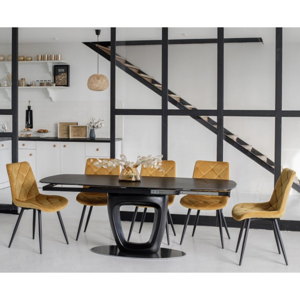 Стіл TML-825 140-200 см – Овальний стіл для вашої кухні