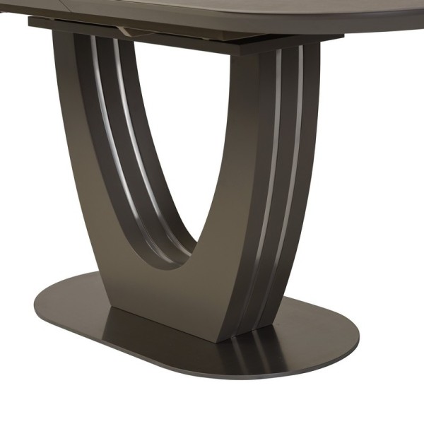 Стіл TML-865 140-180 см — Розкладний овальний стіл для кухні