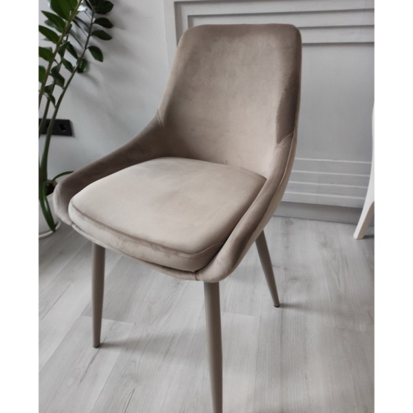 Стілець N-49 (вельвет) – для кухні, кафе та КаБаРе