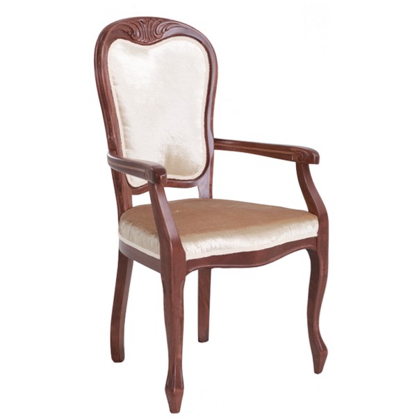 Стілець Версаль з підлокітниками – Меблі для вашої кухні