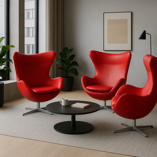 Крісло Egg (Ег) шкірзам – ідеальний стиль для вашого інтер'єру