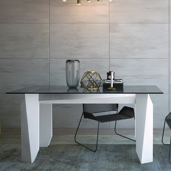 Стіл Orto – стильний кухонний стіл з дерева та скла