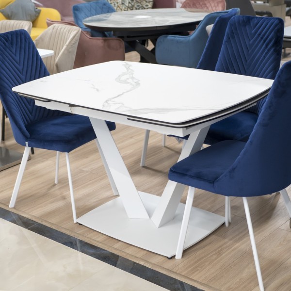 Стіл Elvi Matt Staturario 120-180 см