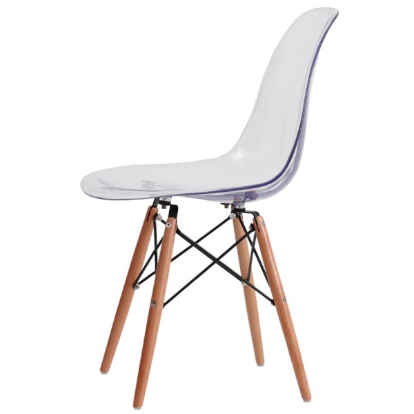 Стілець Прайз прозорий - Стильний дизайнерський стілець для вашої кухні